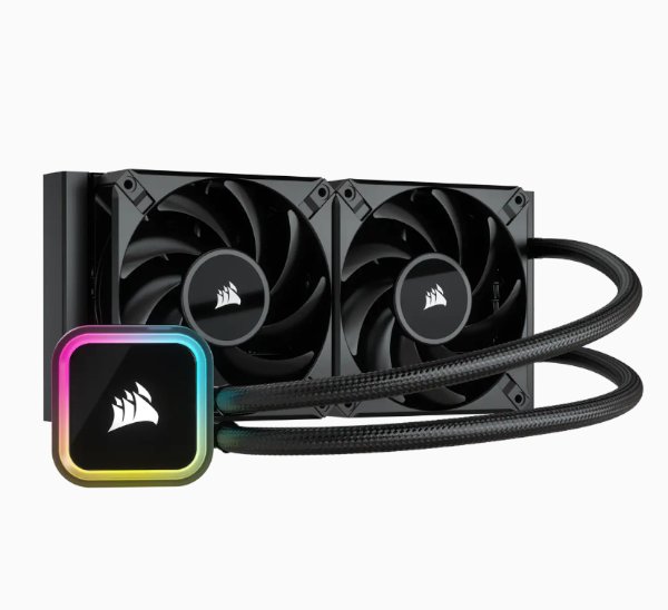 תמונה של קירור נוזלי כפול Corsair ICUE H100i RGB ELITE AMD/INTEL