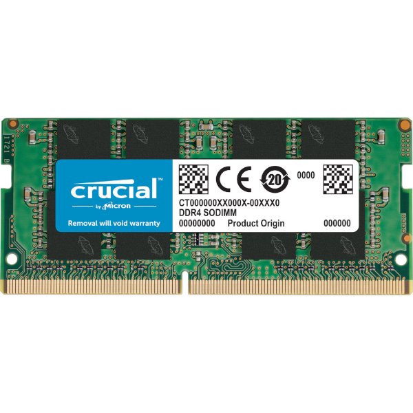 Picture of זיכרון לנייד CRUCIAL 8GB 2666Mhz DDR4 CL19 SODIMM