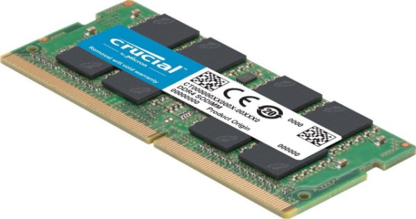 Picture of זכרון לנייד CRUCIAL 16GB DDR4 2666MHZ SO-DIMM