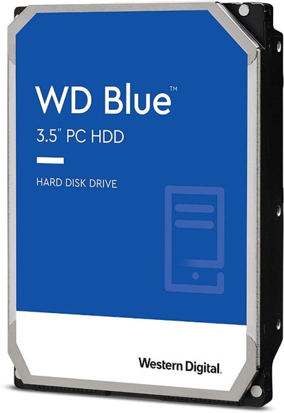 תמונה של דיסק קשיח פנימי לנייח 3.5 Western Digital 2TB Blue 256MB 7200rpm